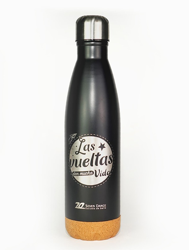 Botella Las vueltas dan mucha vida
