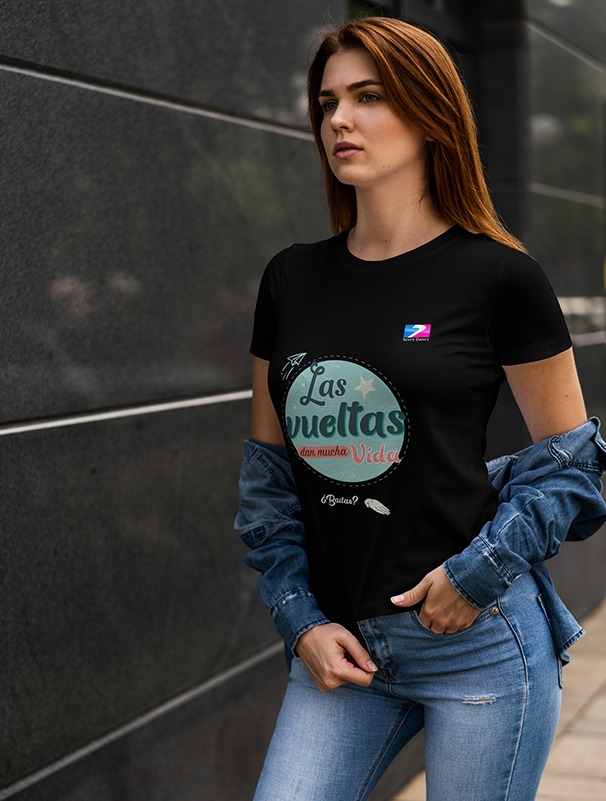 Camiseta Chica Las vueltas dan mucha vida